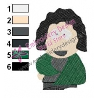 South Park Kids Embroidery Design 03